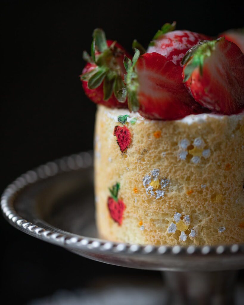 charlotte panna e fragole