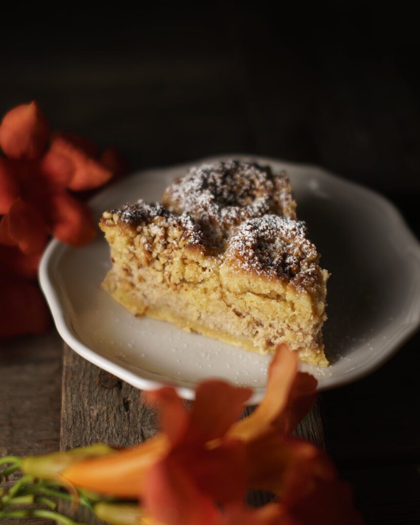 crostata frolla mais ricotta nocciole